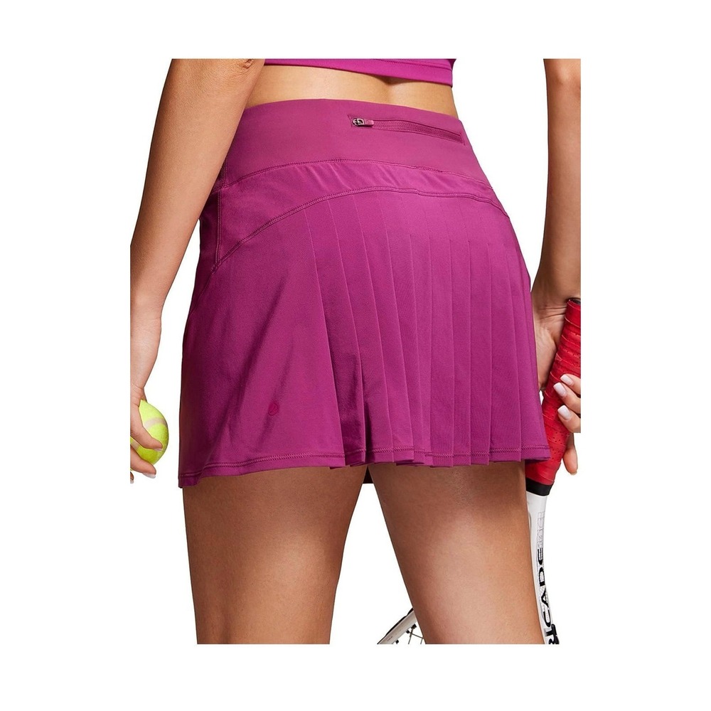 CRZ YOGA Womens Pleated Tennis Skirts with Pocket High Waisted Athletic Golf XXS